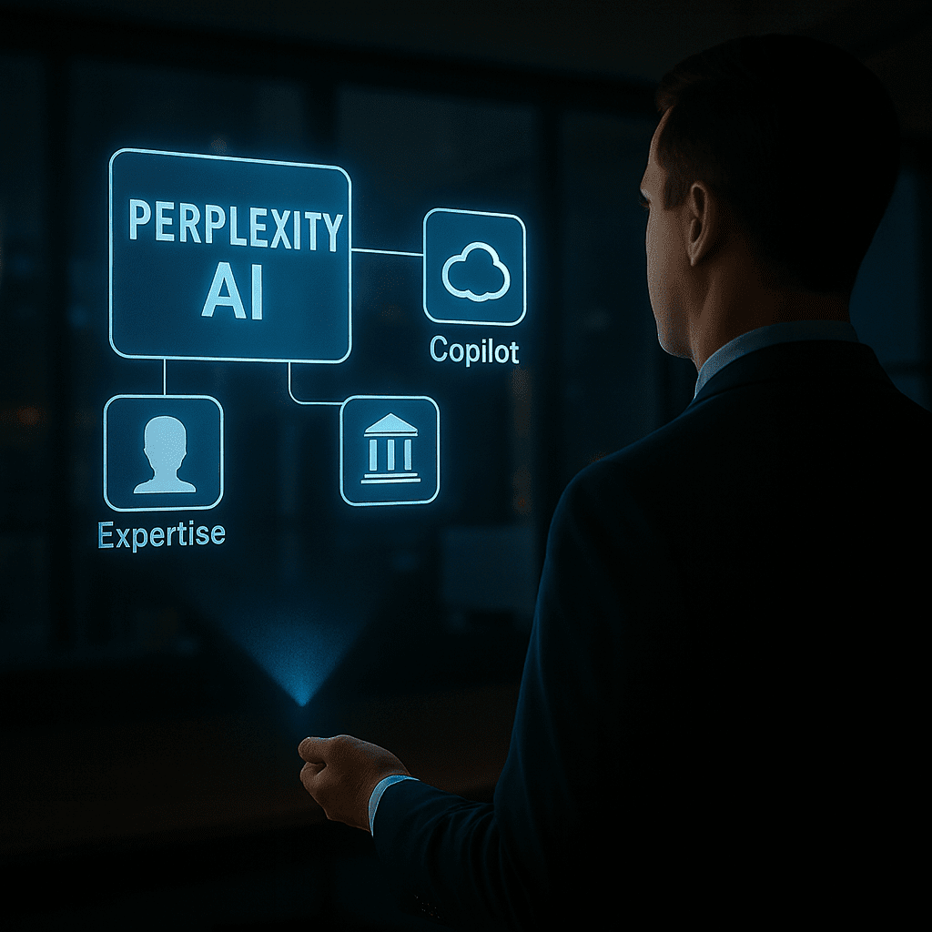 Perplexity AI, Claude & Copilot